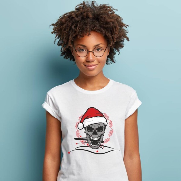 Koszulka Damska T-Shirt Świąteczna