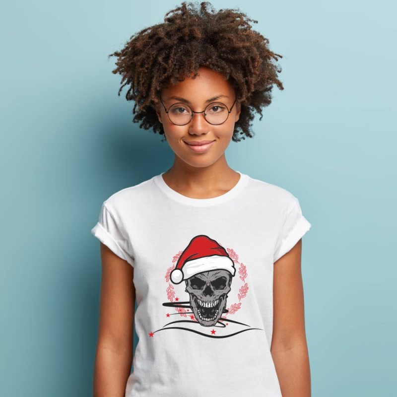 Koszulka Damska T-Shirt Świąteczna