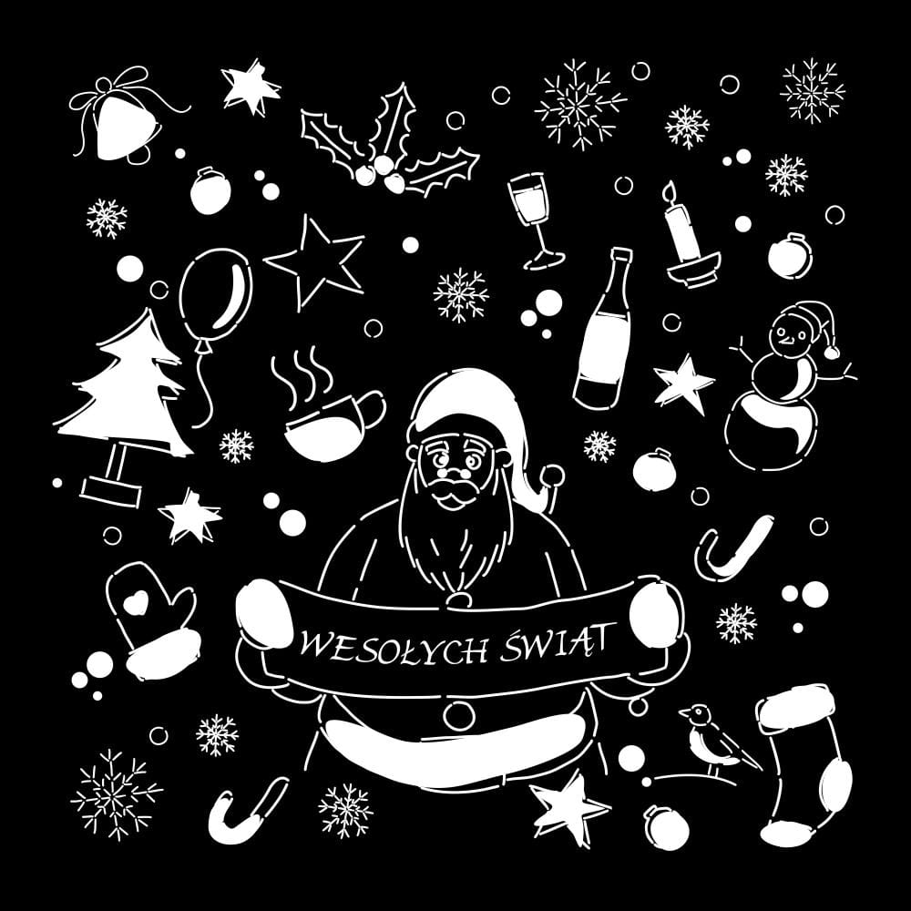 Koszulka Męska T-Shirt Wesołych Świąt