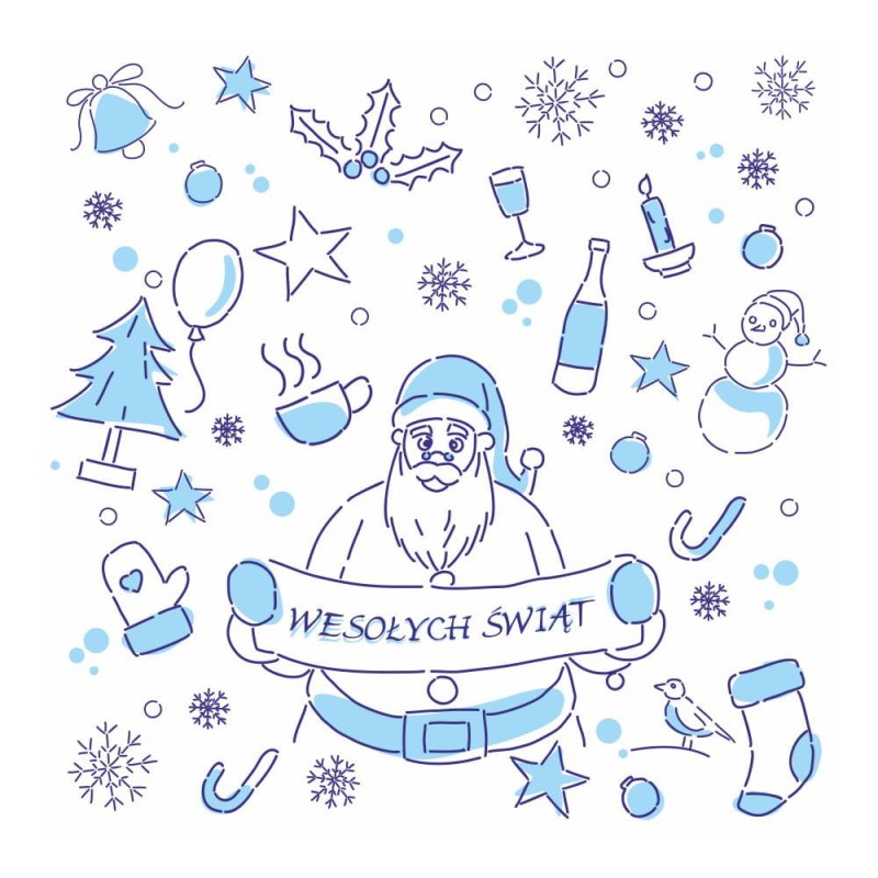 Koszulka Męska T-Shirt Wesołych Świąt