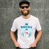 Koszulka Męska T-Shirt Z Mikołajem + imię