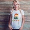 Koszulka Damska T-Shirt Mama Mikołajkowa