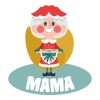 Koszulka Damska T-Shirt Świąteczna Mama