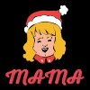 Koszulka Damska T-Shirt Świąteczna Mama