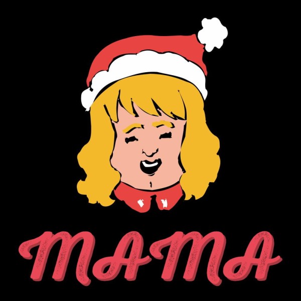 Koszulka Damska T-Shirt Świąteczna Mama
