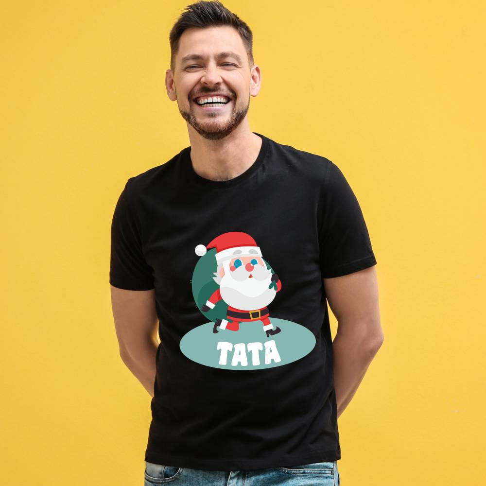 Koszulka Męska T-Shirt Świąteczna Tata
