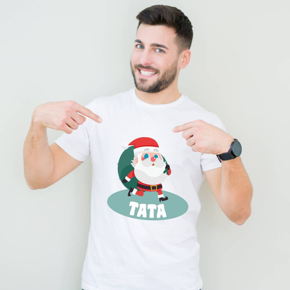 Koszulka Męska T-Shirt Świąteczna Tata