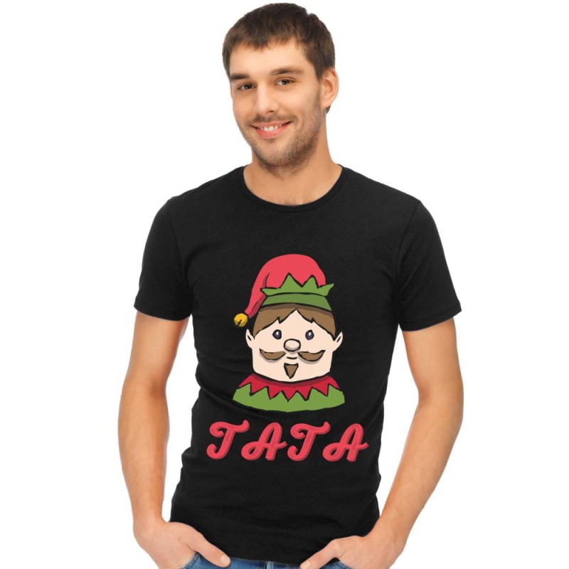Koszulka Męska T-Shirt Świąteczna Tata