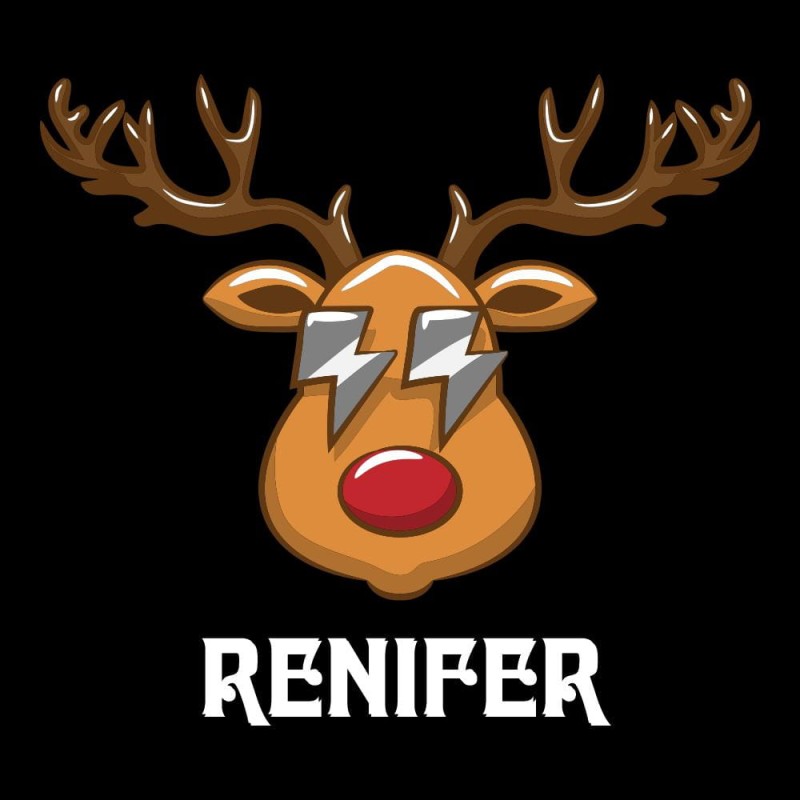 Koszulka Męska T-Shirt Świąteczna Renifer