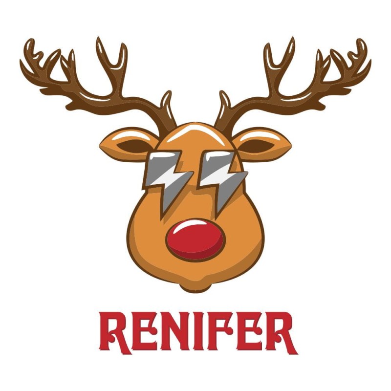 Koszulka Męska T-Shirt Świąteczna Renifer