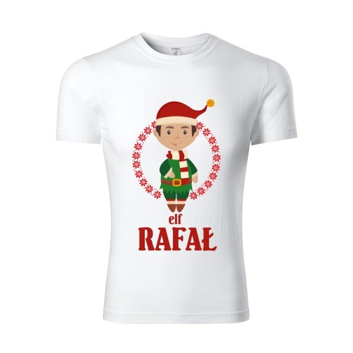 Koszulka Dziecięca Świąteczna Elf + imię
