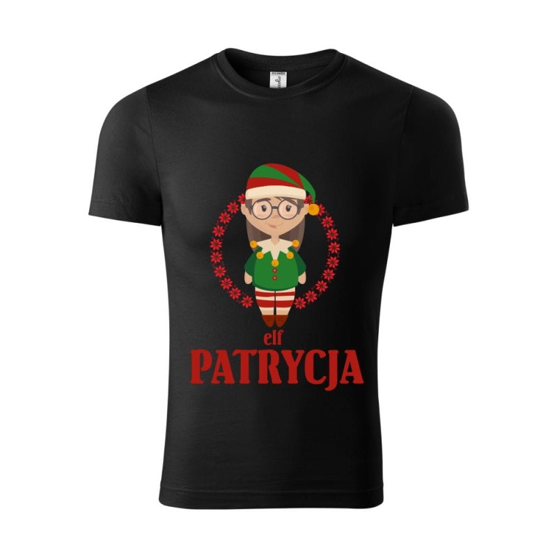 Koszulka Dziecięca Świąteczna Elf + imię