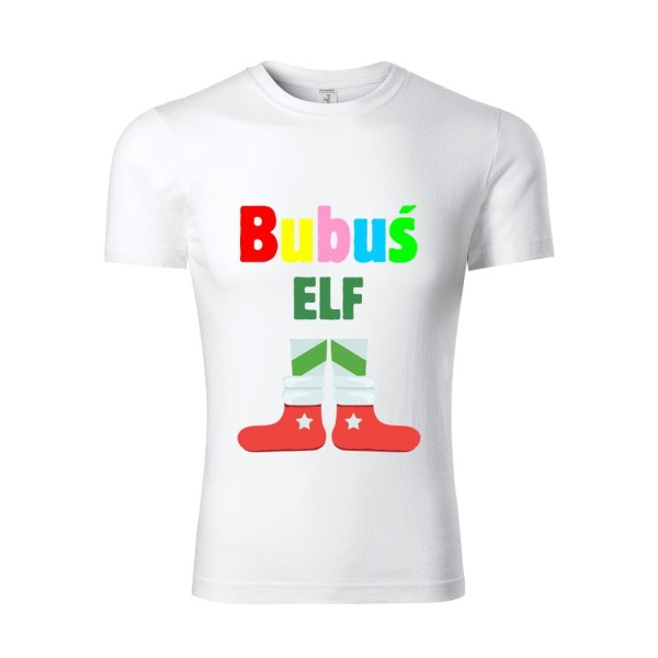 Koszulka Dziecięca Świąteczna Bubuś Elf