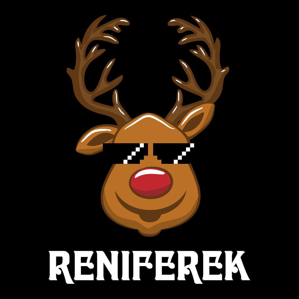 Koszulka Dziecięca Świąteczna Reniferek