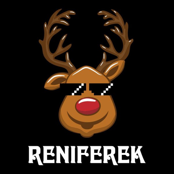 Koszulka Dziecięca Świąteczna Reniferek