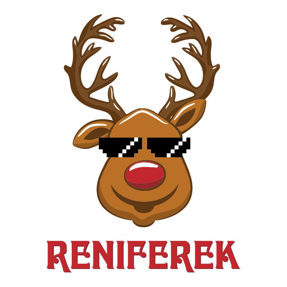 Koszulka Dziecięca Świąteczna Reniferek