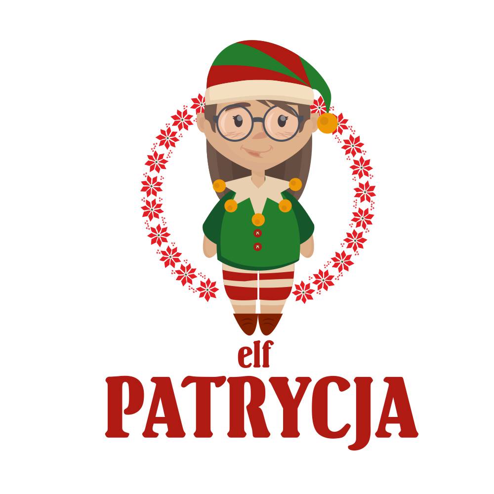 Koszulka Dziecięca Świąteczna Elf + imię