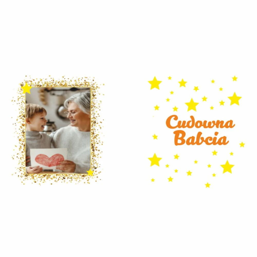 Kubek Latte Na Dzień Babci Ze Zdjęciem