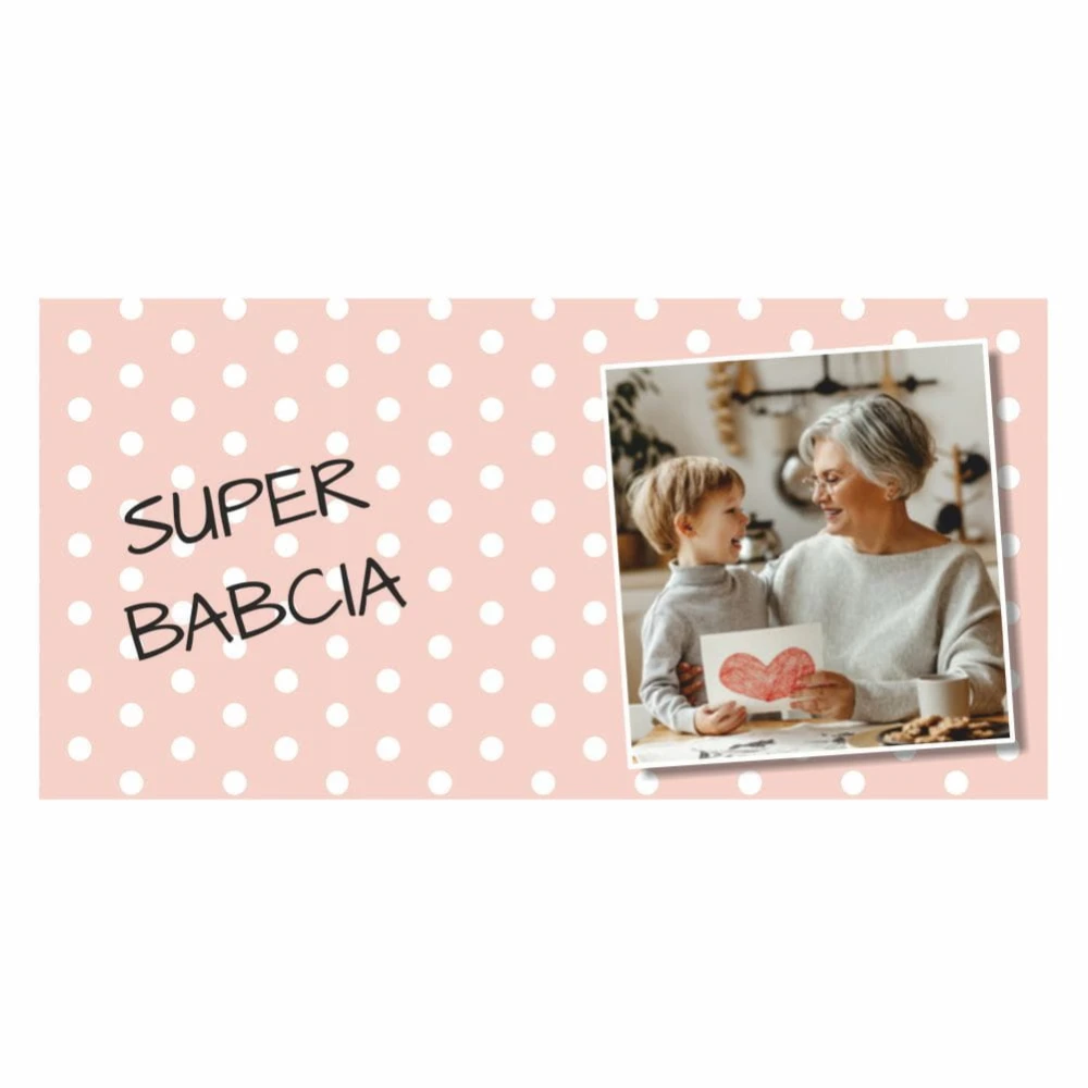 Kubek Latte Na Dzień Babci Ze Zdjęciem