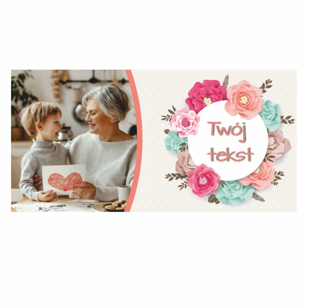 Kubek Latte Na Dzień Babci Ze Zdjęciem