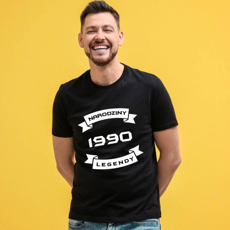Koszulka Męska T-Shirt Narodziny Legendy