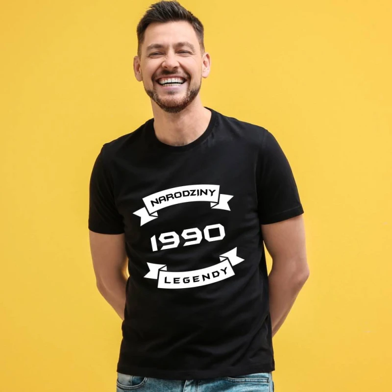 Koszulka Męska T-Shirt Narodziny Legendy