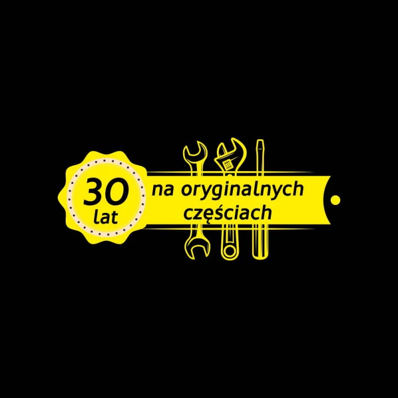 Koszulka Męska T-Shirt 30 Lat Na Oryginalnych Częściach