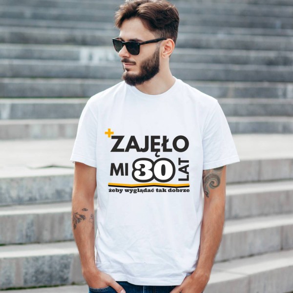 Koszulka Męska T-Shirt Urodzinowa Na Prezent