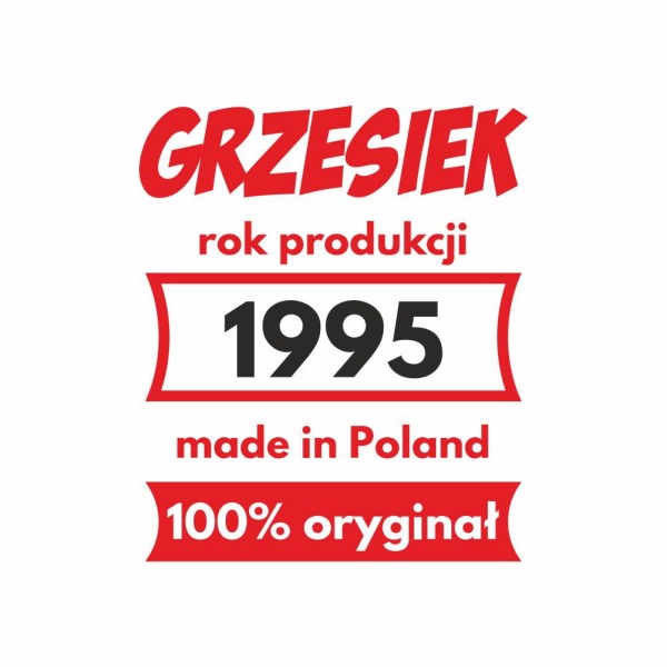 Koszulka Męska T-Shirt Prezent Na Urodziny