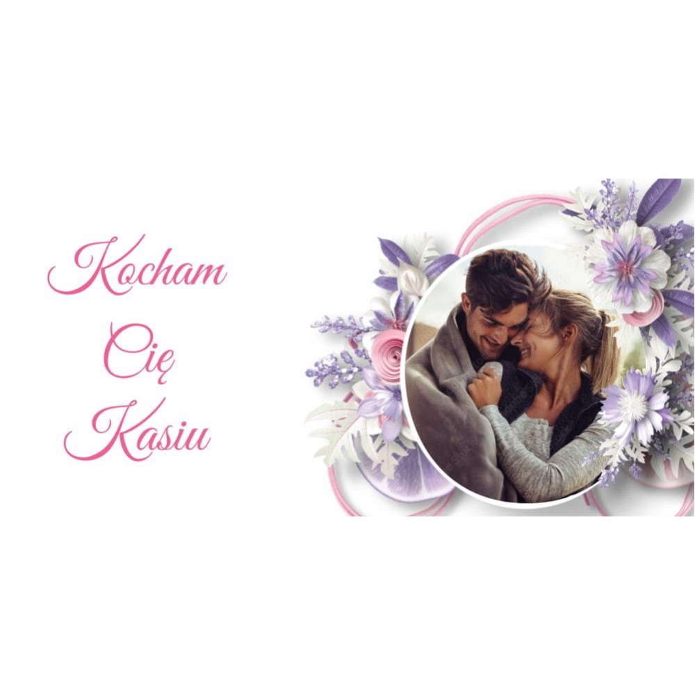 Kubek Na Walentynki Ze Zdjęciem i Imieniem