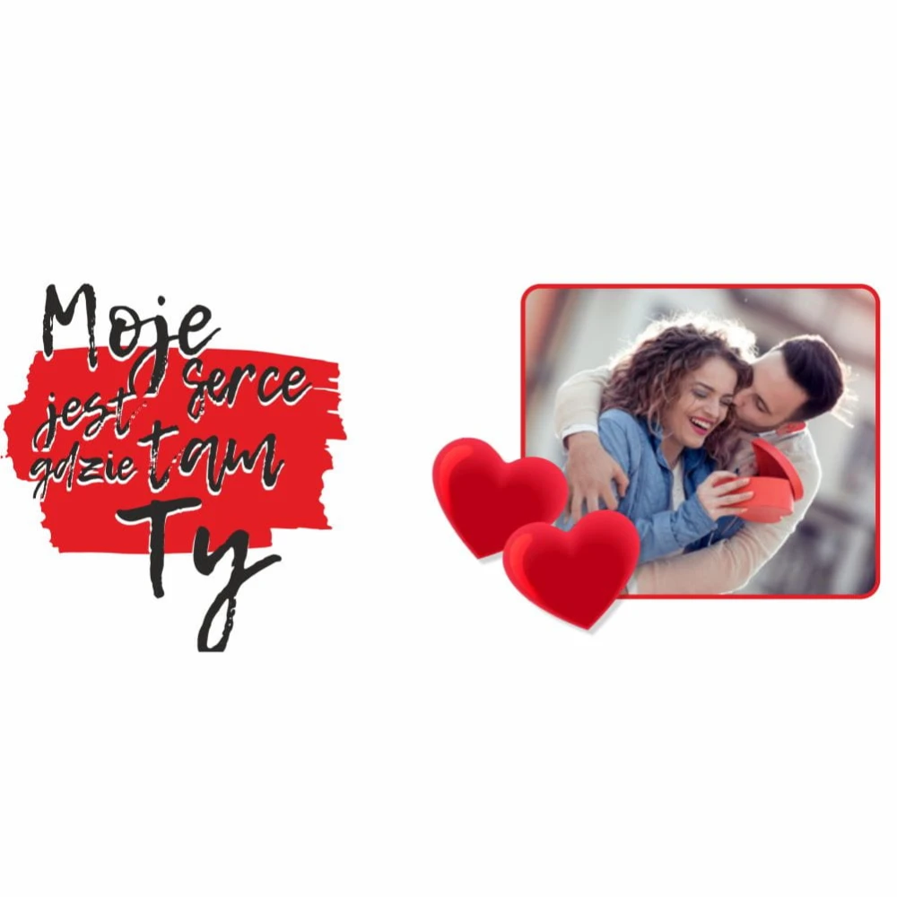 Kubek Na Walentynki Ze Zdjęciem