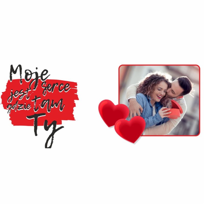 Kubek Na Walentynki Ze Zdjęciem