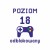 Koszulka Męska T-Shirt Urodzinowa Poziom 18 odblokowany