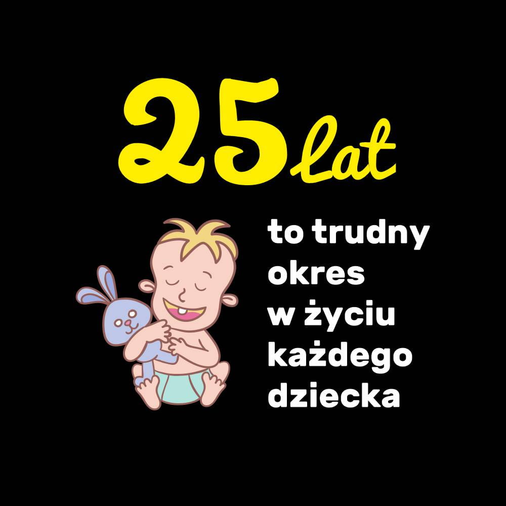 Koszulka Męska Prezent Na 25 Urodziny