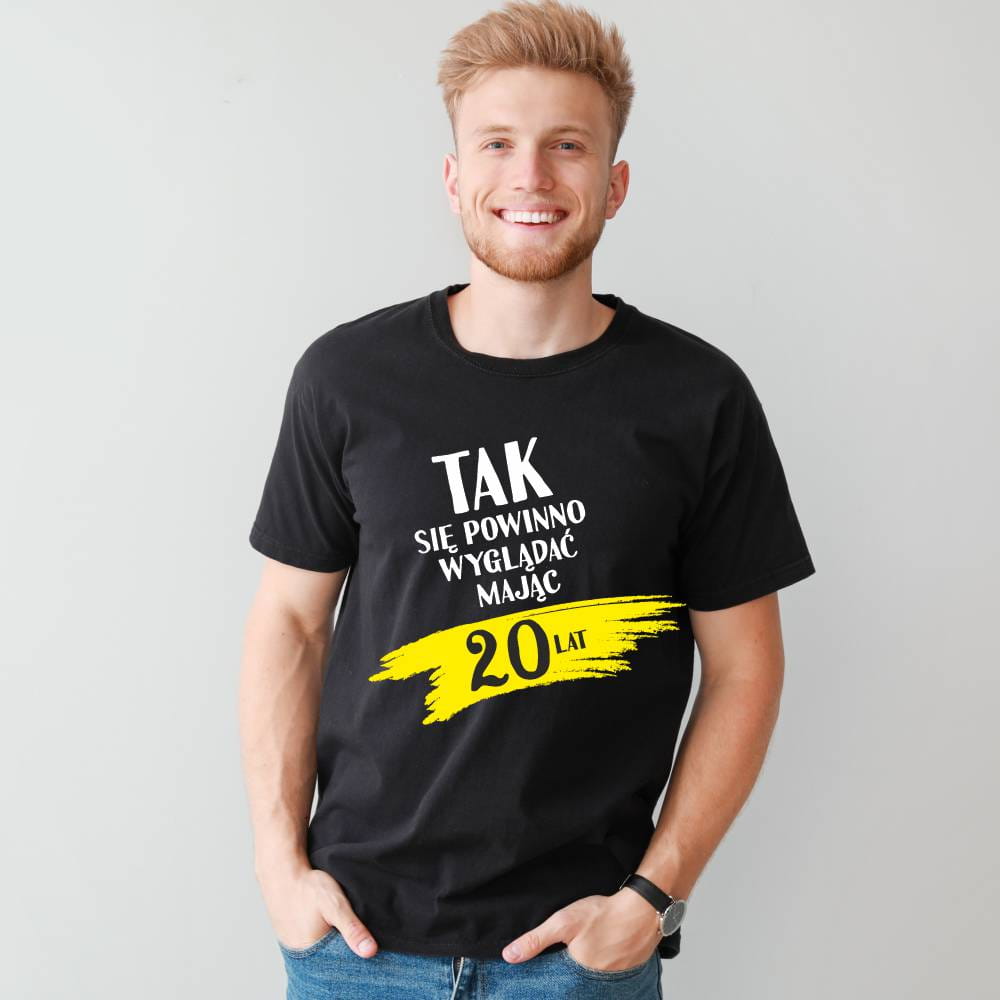 Koszulka Męska T-Shirt Urodzinowa Na Prezent