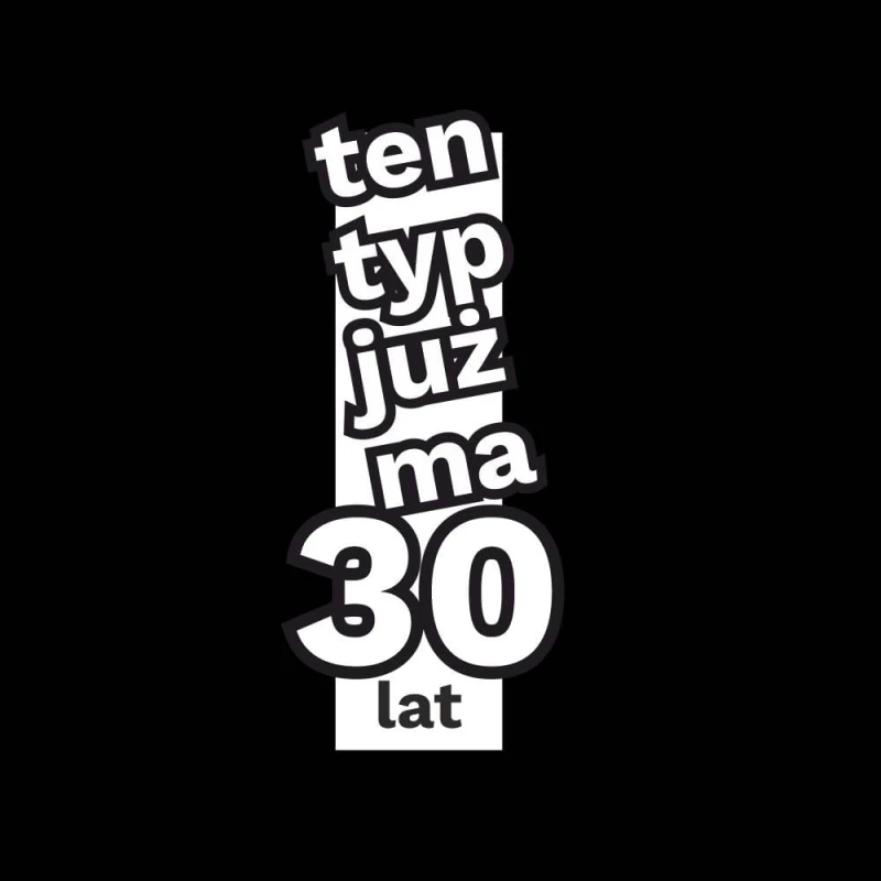 Koszulka Męska T-Shirt Urodzinowa Ten Typ Już Tak Ma 30 lat