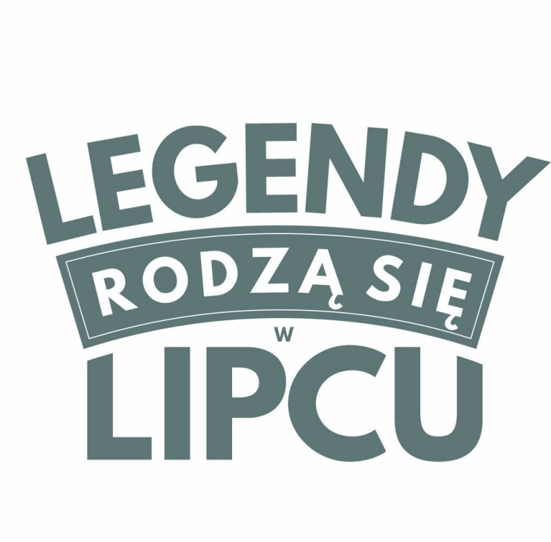 Koszulka Męska T-Shirt Urodzinowa Legendy Rodzą Się W Lipcu