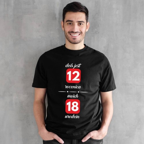 Koszulka Męska Prezent Na Urodziny