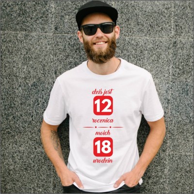 Koszulka Męska Prezent Na Urodziny