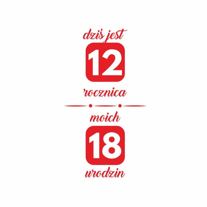 Koszulka Męska T-Shirt Urodzinowa Na Prezent