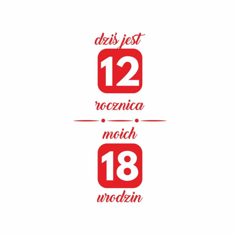 Koszulka Męska T-Shirt Urodzinowa Na Prezent