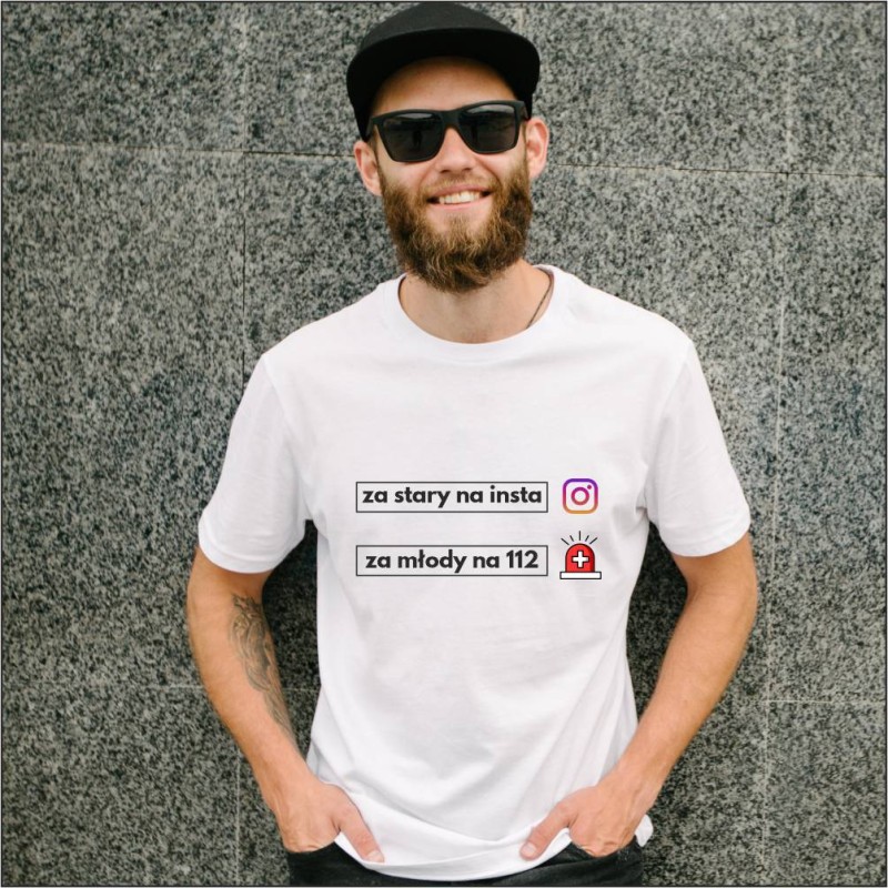 Koszulka Męska T-Shirt Urodzinowa Na Prezent