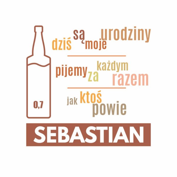 Koszulka Męska T-Shirt Urodzinowa Na Prezent