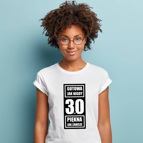 Koszulka Damska Prezent Na 30 Urodziny