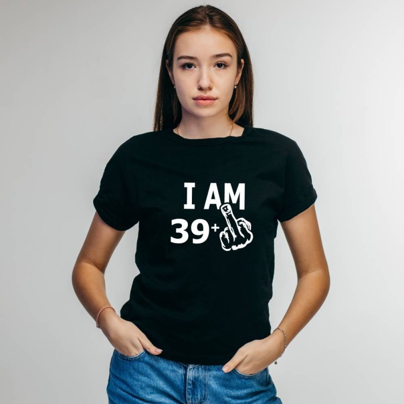 Koszulka Damska T-Shirt Na Urodziny 39+