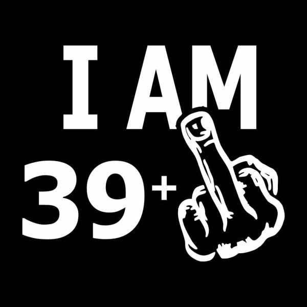 Koszulka Damska T-Shirt Na Urodziny 39+