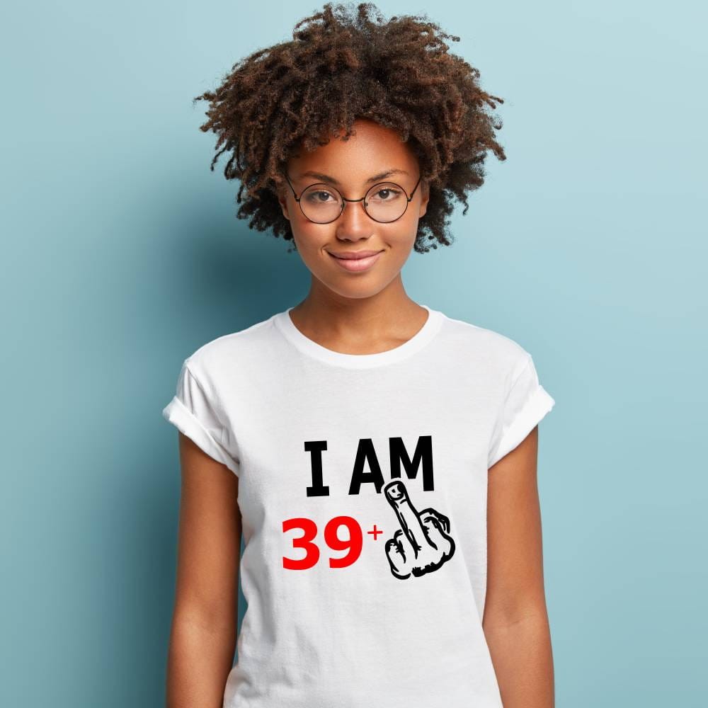 Koszulka Damska T-Shirt Na Urodziny 39+