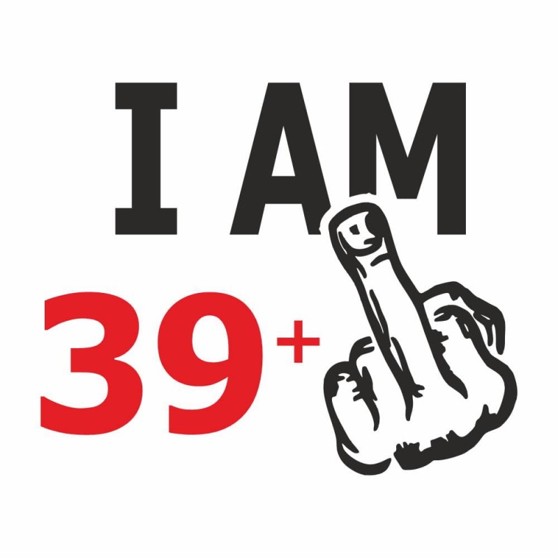 Koszulka Damska T-Shirt Na Urodziny 39+