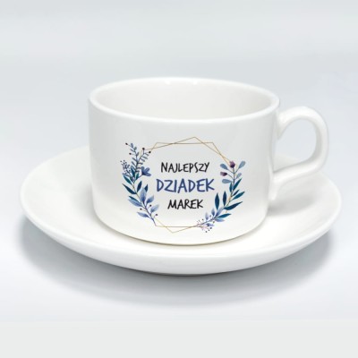 Filiżanka Najlepszy Dziadek + imię