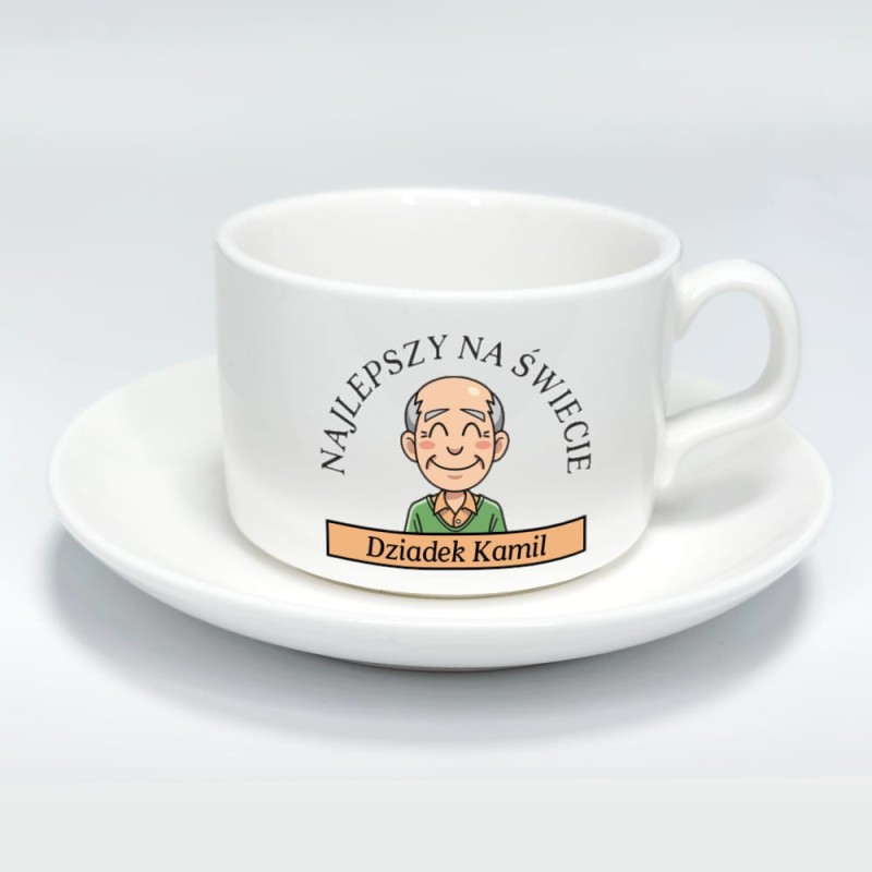 Filiżanka Najlepszy Na Świecie Dziadek